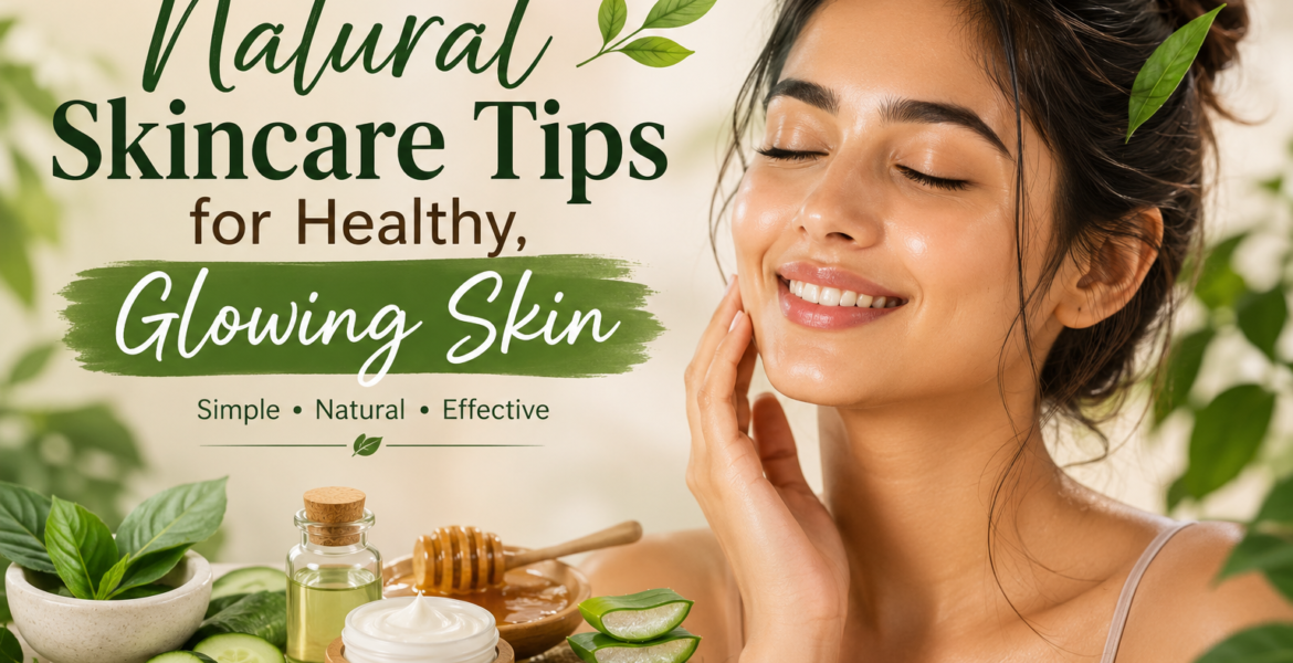 Natural Skincare Tips for Healthy, Glowing Skin