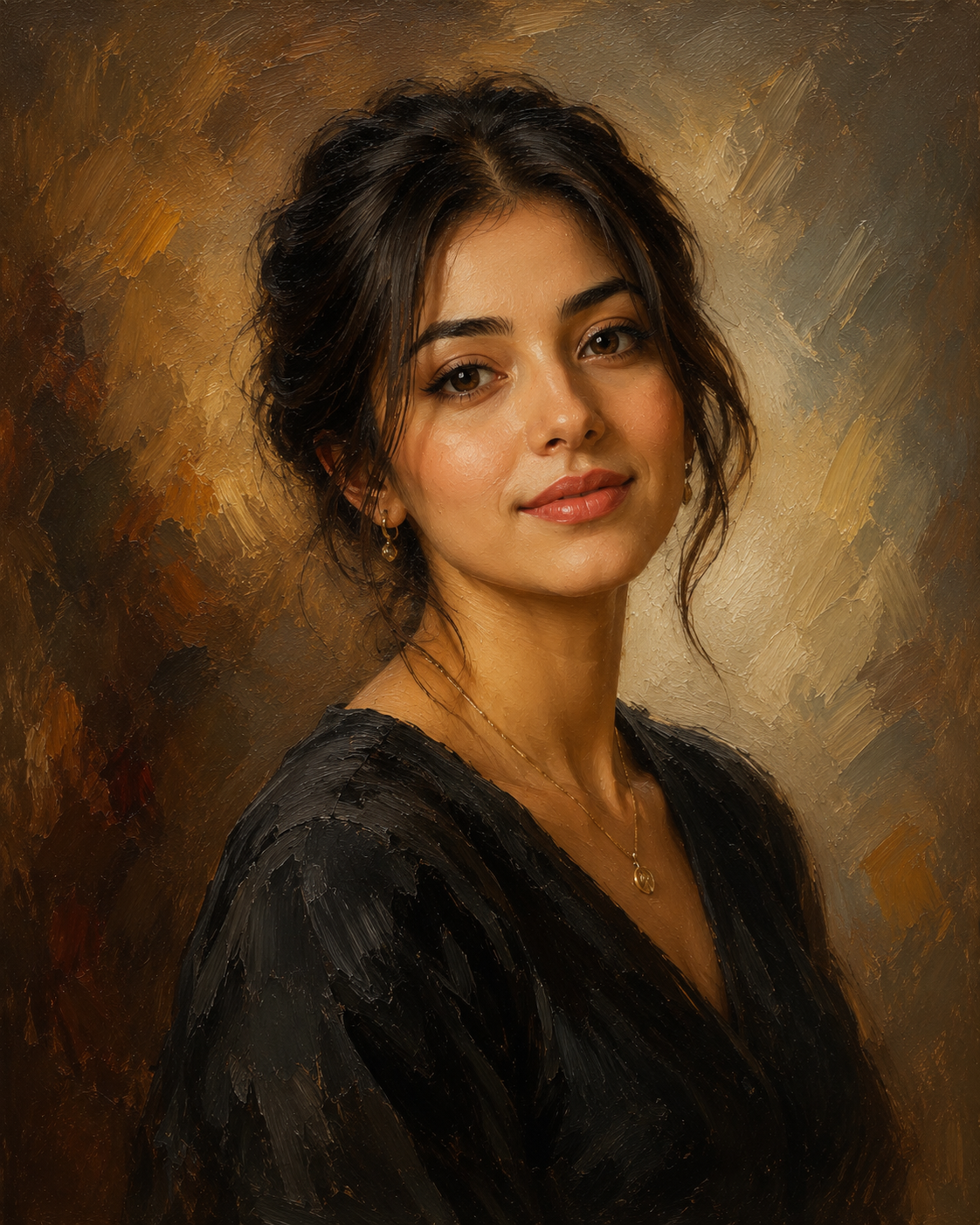 Custom Portrait (Oil Painting Style)