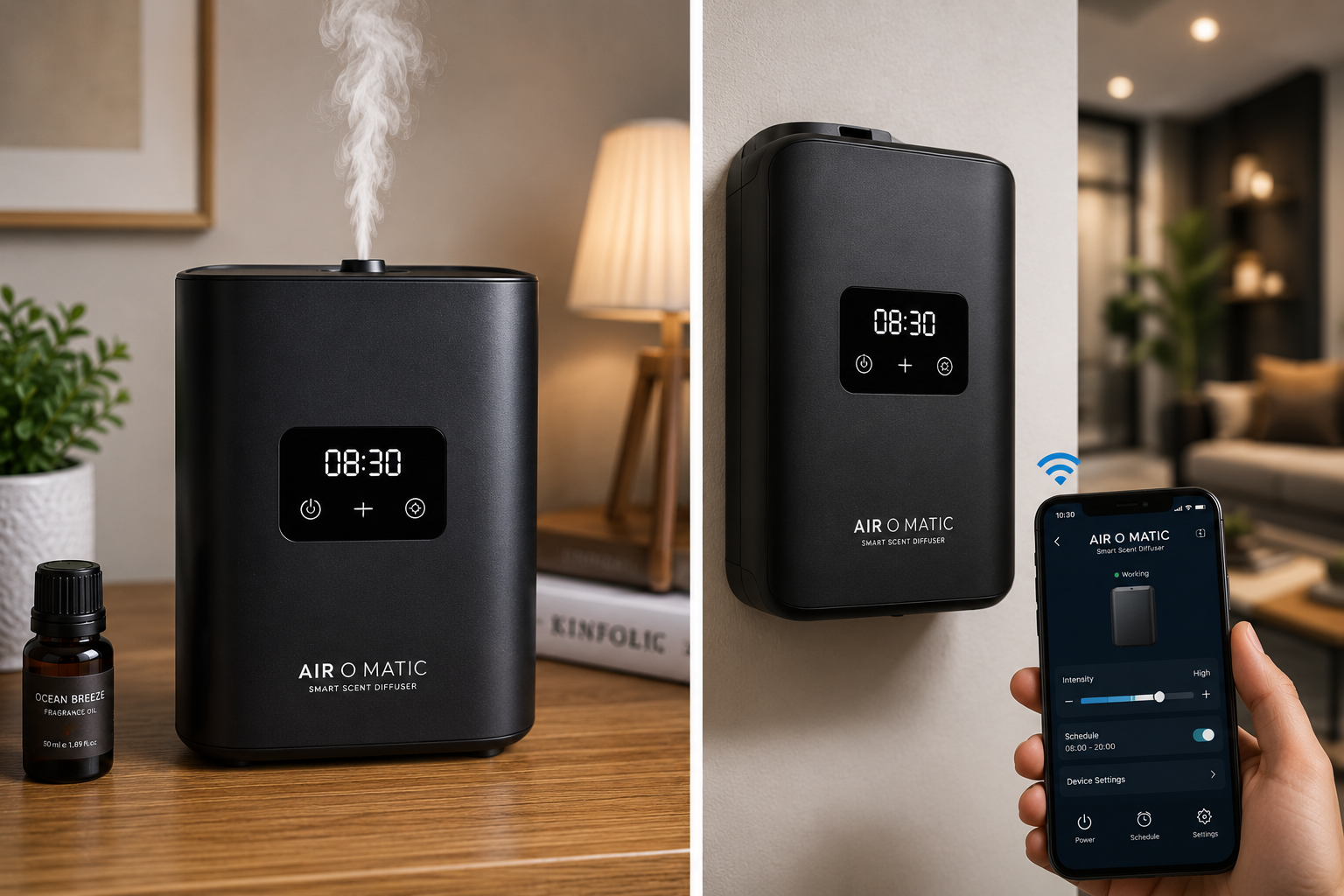 AIR O MATIC Smart Scent Diffuser