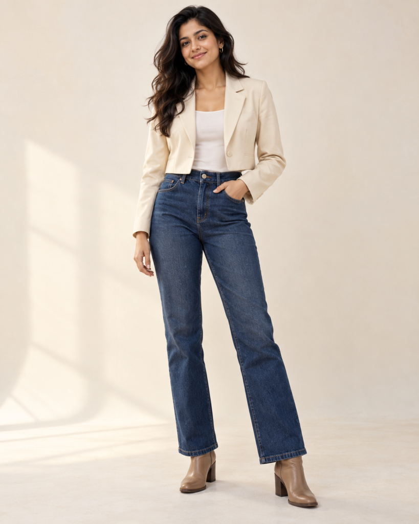 Cropped Blazer